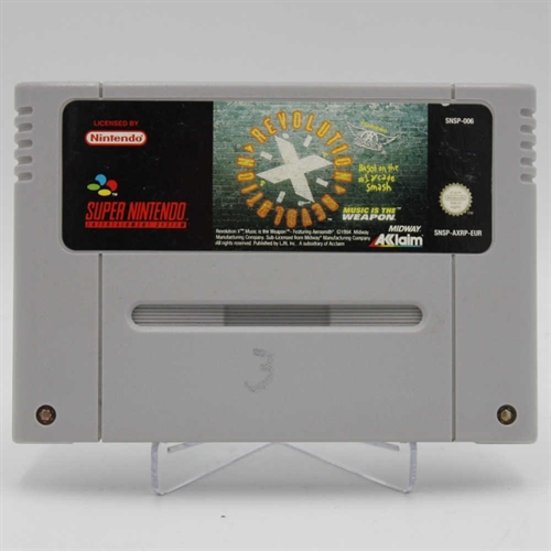 Revolution X - SNES - Cartridge - (EUR) (B Grade) (Genbrug)